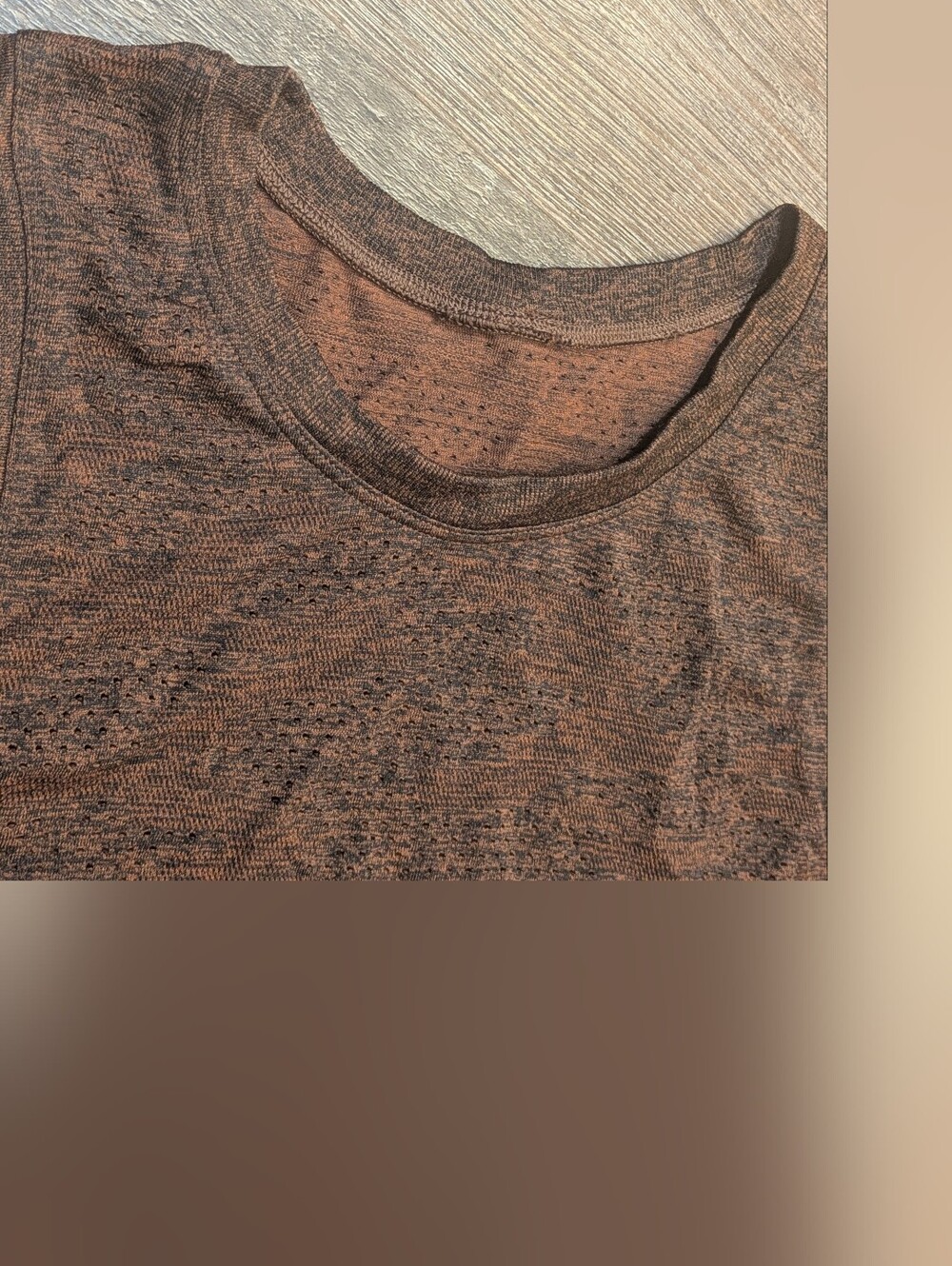 Lululemon Train to Be Tank Camo Dot Camo Dark Terracotta/Black Sz 6 - Picture 4 of 13
